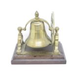 Wheel driven desk bell 6" x 6"