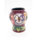 3.5" Moorcroft vase