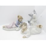 Collection of 3x Lladro figures