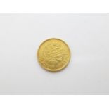 22ct Russian 1898 coin