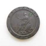 Cartwheel penny 1797 good condition