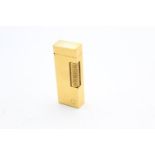 DUNHILL Gold Plate Rolagas Cigarette LIGHTER (82g)