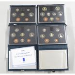 1988 1989 1990 1991 Royal Mint proof sets