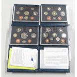 1992 1993 1994 1995 royal Mint proof sets