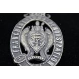 Antique 1884 Glasgow Franchise Demonstration Badge