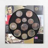 Royal Mint sealed Kew Gardens proof set in Robert Burns sleeve