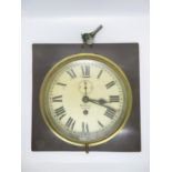 8" dia. Sewill Liverpool ship's clock