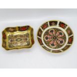 Pair of Royal Crown Derby pin dishes