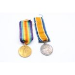 WW1 Medal Pair w/ Original Ribbons To 26008 Pte T Betteridge Coldstream Guards