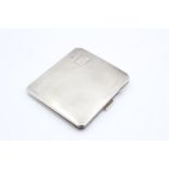 Vintage Hallmarked 1935 Birmingham STERLING SILVER Cigarette Case (79g)