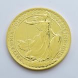 1oz 2014 999.9 fine gold Britannia coin