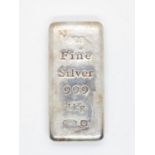 1kg bar of fine silver