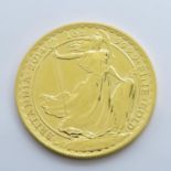 1oz 2014 999.9 fine gold Britannia coin