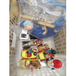 Large 12 inch thunder birds puppet along with dinky novelty cars