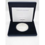 Henry the 8th 5oz silver Britannia coin 925 silver in collectors box with outer sleeve