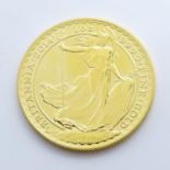 1oz 2014 999.9 fine gold Britannia coin