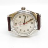 Original Rolex Oyster Royal wristwatch automatic movement Rolex winder Red second hand Backplate