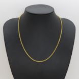 9ct gold necklace 8.1g