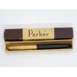 Boxed Parker 51 fountain pen