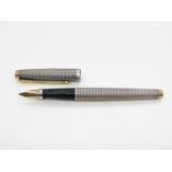 Parker silver fountain pen