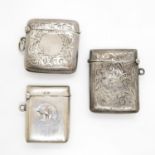 Set of 3x silver vestas 63g total