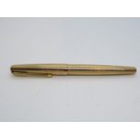 Parker gold plated 14ct nib fountain pen