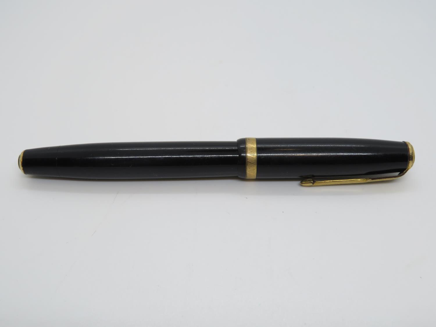 Parker duofold fountain pen 14ct nib