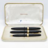 Schaeffer triple pen set