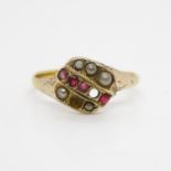 18ct ring antique 1.7g size L