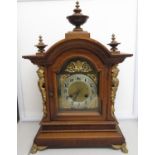 19" mantle clock - runs but needs attention