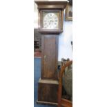 Thomas Radford Grandmother clock - needs attention - no weights