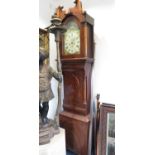 Grandfather clock fully working by Thomas Blagburn, Gateshead