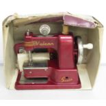Vulcan Senior sewing machine with part box