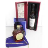 Ben Brachan boxed 28 year old 70cl and Crown Royal boxed