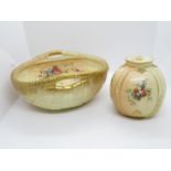 2x pieces Royal Worcester