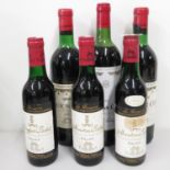 2x full bottles Mouton Cadet Baron Philip De Rothschild 1971 and 1x 1983 plus 3x half bottles Mouton