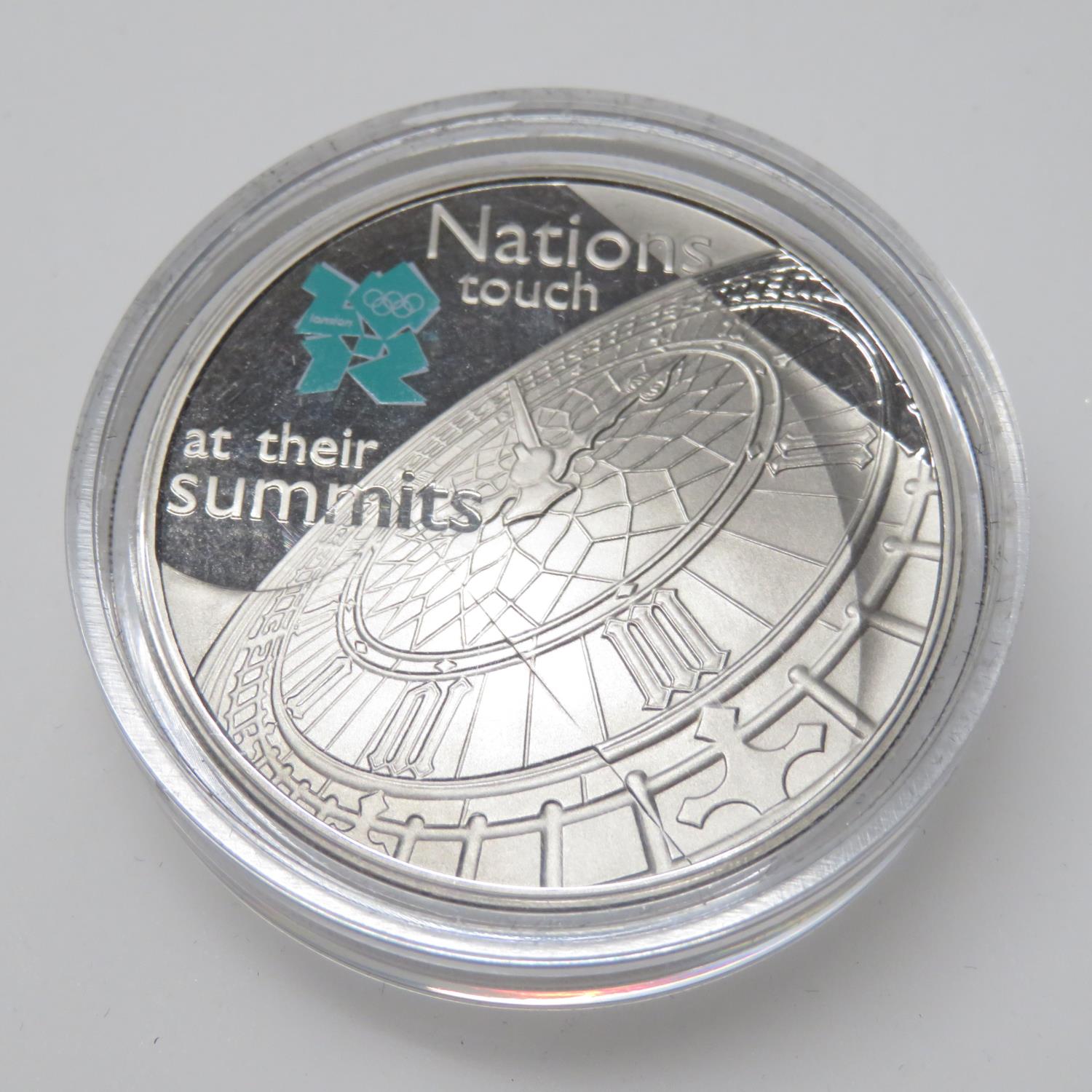 Big Ben £5.00 proof coin cupro nickel with paperwork - Image 2 of 3