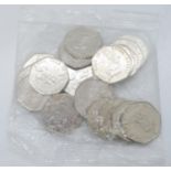 1 bag of 20x uncirculated 50p coins Tale of Peter Rabbit
