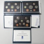 3x Royal Mint proof sets 1992, 1993, 1994
