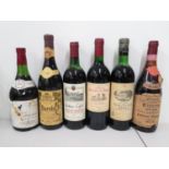 Chateau Cafol 1986, Reserve De Le Chevre Noire 1978, Chateau Moulin Du Vreuil 1989 Barolo 1983,