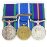 Northern Ireland and Accumulated Campaign medal to 24791256 Lance Corporal M. Webster ACC