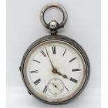 Large Gentleman's pocket watch - fully running but needs attention