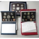 3x Royal Mint Proof Sets 1998, 1999 and 2000