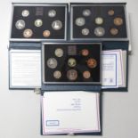 3x Royal Mint Proof Sets 1983, 1984, 1985