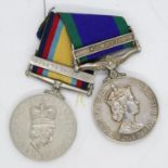 Kuwait/Gulf medal pair to 24805040 Lance Corporal J A Hope of RRF