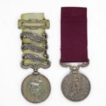 A set of medals Charge of The Heavy Brigade with Balaklava bar Inkermann bar Sebastopol bar original