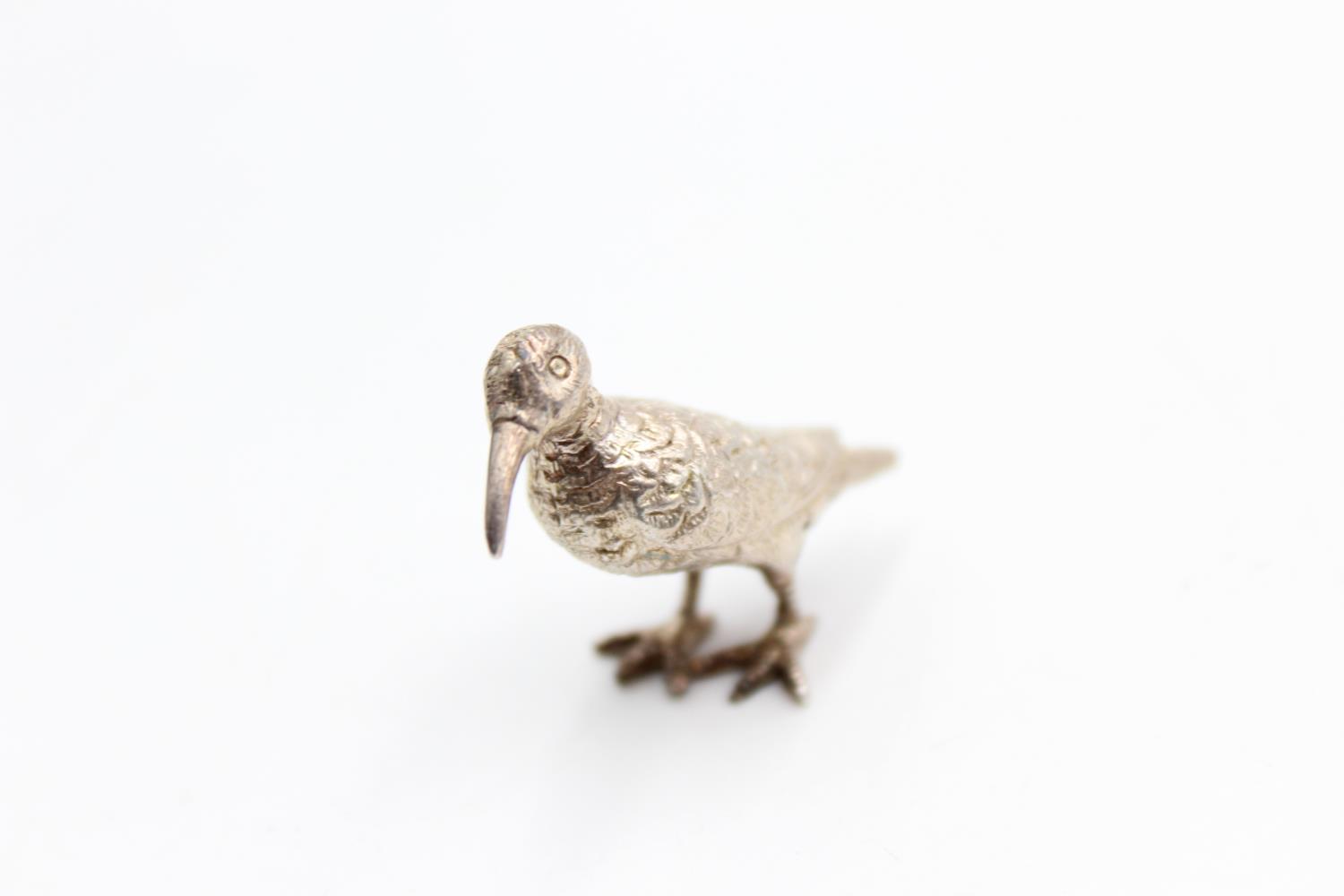 2 x Vintage Hallmarked .925 STERLING SILVER Miniature Bird Ornaments (37g) - Bild 5 aus 8