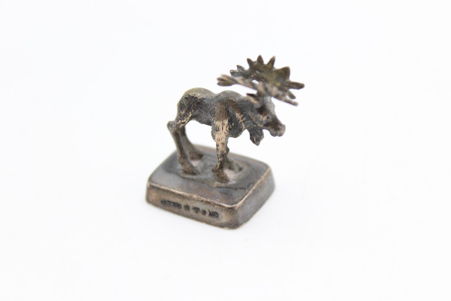 3 x Vintage Hallmarked .925 STERLING SILVER Miniature Animal Ornaments (65g) - Bild 3 aus 5