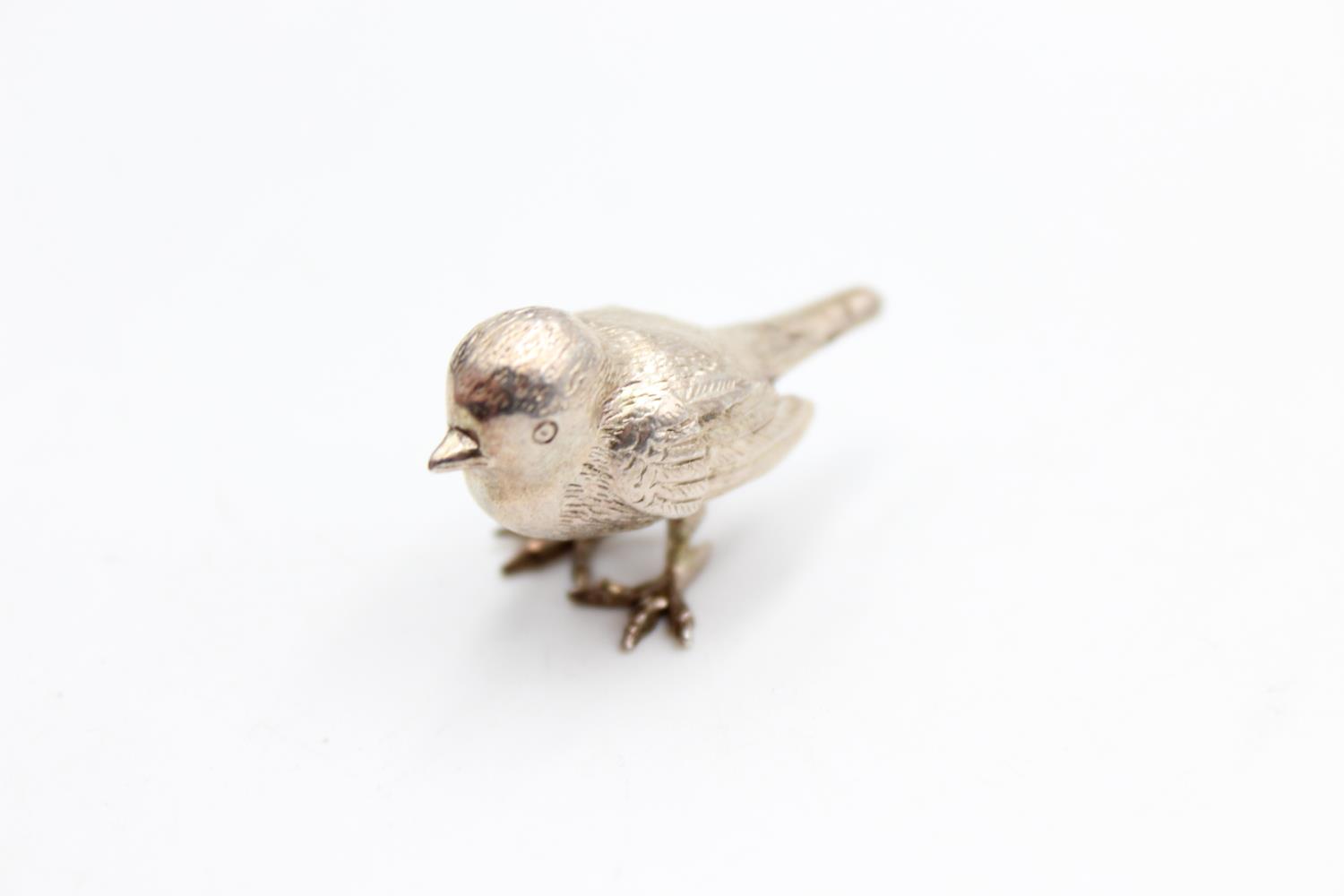 2 x Vintage Hallmarked .925 STERLING SILVER Miniature Bird Ornaments (37g) - Bild 3 aus 8