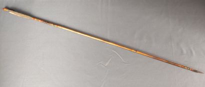 Pfeil aus alter Sammlung vor 1841, Indien, bezeichnet als "bodkin arrows", zum Durchbohren von Kett